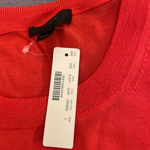 J. Crew Bold orange Sweater - Picture 5 of 6